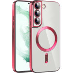 Techsuit - Luxury Crystal MagSafe - Samsung Galaxy S22 Plus 5G - Red