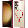 Techsuit - Luxury Crystal MagSafe - Samsung Galaxy S22 Ultra 5G - Red