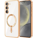 Techsuit - Luxury Crystal MagSafe - Samsung Galaxy S23 - Gold