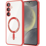 Techsuit - Luxury Crystal MagSafe - Samsung Galaxy S23 FE - Red