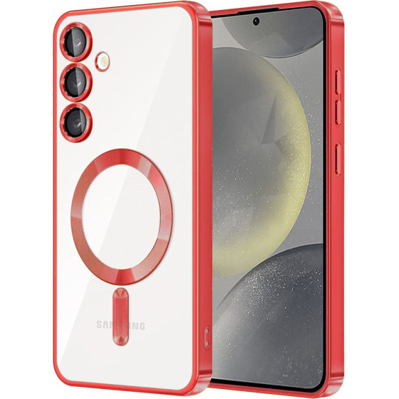 Techsuit - Luxury Crystal MagSafe - Samsung Galaxy S23 FE - Red
