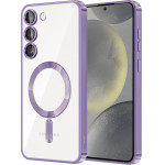 Techsuit - Luxury Crystal MagSafe - Samsung Galaxy S23 Plus - Light Purple