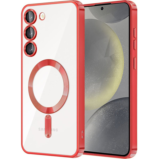 Techsuit - Luxury Crystal MagSafe - Samsung Galaxy S23 Plus - Red