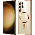 Techsuit - Luxury Crystal MagSafe - Samsung Galaxy S23 Ultra - Gold