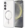 Techsuit - Luxury Crystal MagSafe - Samsung Galaxy S24 - Silver