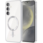 Techsuit - Luxury Crystal MagSafe - Samsung Galaxy S24 - Silver