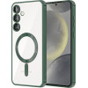 Techsuit - Luxury Crystal MagSafe - Samsung Galaxy S24 Plus - Deep Green