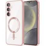 Techsuit - Luxury Crystal MagSafe - Samsung Galaxy S24 Plus - Pink