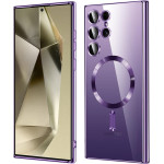 Techsuit - Luxury Crystal MagSafe - Samsung Galaxy S24 Ultra - Light Purple