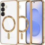Techsuit - Luxury Crystal MagSafe - Samsung Galaxy S25 - Gold