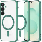 Techsuit - Luxury Crystal MagSafe - Samsung Galaxy S25 Plus - Light Green