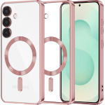 Techsuit - Luxury Crystal MagSafe - Samsung Galaxy S25 Plus - Pink