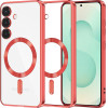 Techsuit - Luxury Crystal MagSafe - Samsung Galaxy S25 Plus - Red