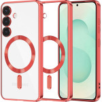 Techsuit - Luxury Crystal MagSafe - Samsung Galaxy S25 Plus - Red