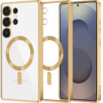 Techsuit - Luxury Crystal MagSafe - Samsung Galaxy S25 Ultra - Gold