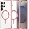 Techsuit - Luxury Crystal MagSafe - Samsung Galaxy S25 Ultra - Pink