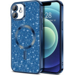 Techsuit - Luxury Glitter MagSafe - iPhone 12 - Deep Blue