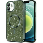 Techsuit - Luxury Glitter MagSafe - iPhone 12 - Deep Green