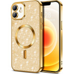 Techsuit - Luxury Glitter MagSafe - iPhone 12 - Gold