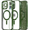 Techsuit - Luxury Glitter MagSafe - iPhone 13 Pro Max - Deep Green