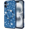 Techsuit - Luxury Glitter MagSafe - iPhone 16 - Deep Blue