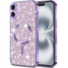 Techsuit - Luxury Glitter MagSafe - iPhone 16 Plus - Light Purple