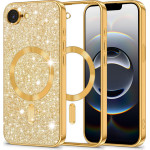 Techsuit - Luxury Glitter MagSafe - iPhone 16e - Gold