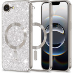 Techsuit - Luxury Glitter MagSafe - iPhone 16e - Silver