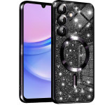 Techsuit - Luxury Glitter MagSafe - Samsung Galaxy A15 4G / A15 5G - Black