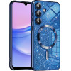 Techsuit - Luxury Glitter MagSafe - Samsung Galaxy A15 4G / A15 5G - Deep Blue
