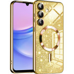Techsuit - Luxury Glitter MagSafe - Samsung Galaxy A15 4G / A15 5G - Gold
