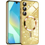 Techsuit - Luxury Glitter MagSafe - Samsung Galaxy A16 4G / A16 5G - Gold