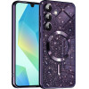 Techsuit - Luxury Glitter MagSafe - Samsung Galaxy A16 4G / A16 5G - Deep Purple