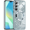 Techsuit - Luxury Glitter MagSafe - Samsung Galaxy A16 4G / A16 5G - Light Blue