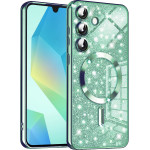 Techsuit - Luxury Glitter MagSafe - Samsung Galaxy A16 4G / A16 5G - Light Green