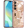 Techsuit - Luxury Glitter MagSafe - Samsung Galaxy A16 4G / A16 5G - Rose Gold