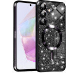 Techsuit - Luxury Glitter MagSafe - Samsung Galaxy A35 5G - Black