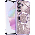 Techsuit - Luxury Glitter MagSafe - Samsung Galaxy A35 5G - Light Purple