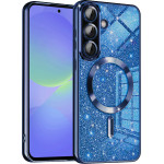 Techsuit - Luxury Glitter MagSafe - Samsung Galaxy A36 5G / A56 5G - Deep Blue