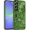 Techsuit - Luxury Glitter MagSafe - Samsung Galaxy A36 5G / A56 5G - Deep Green