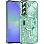 Techsuit - Luxury Glitter MagSafe - Samsung Galaxy A36 5G / A56 5G - Light Green