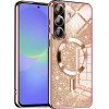 Techsuit - Luxury Glitter MagSafe - Samsung Galaxy A36 5G / A56 5G - Rose Gold