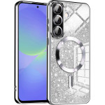 Techsuit - Luxury Glitter MagSafe - Samsung Galaxy A36 5G / A56 5G - Silver