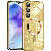 Techsuit - Luxury Glitter MagSafe - Samsung Galaxy A55 5G - Gold