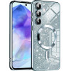 Techsuit - Luxury Glitter MagSafe - Samsung Galaxy A55 5G - Light Blue