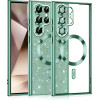 Techsuit - Luxury Glitter MagSafe - Samsung Galaxy S22 Ultra 5G - Light Green