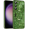 Techsuit - Luxury Glitter MagSafe - Samsung Galaxy S23 - Deep Green
