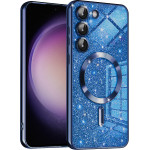Techsuit - Luxury Glitter MagSafe - Samsung Galaxy S23 - Deep Blue