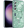 Techsuit - Luxury Glitter MagSafe - Samsung Galaxy S23 Plus - Light Green