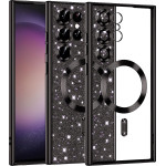 Techsuit - Luxury Glitter MagSafe - Samsung Galaxy S23 Ultra - Black